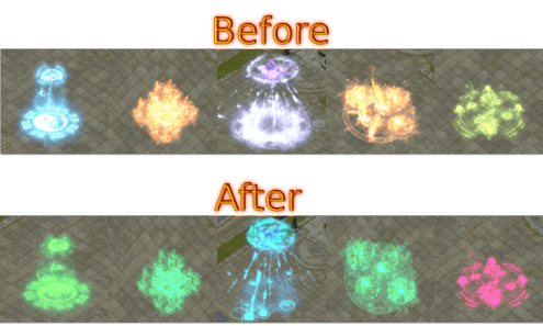 Ally / Enemy Ground Skills