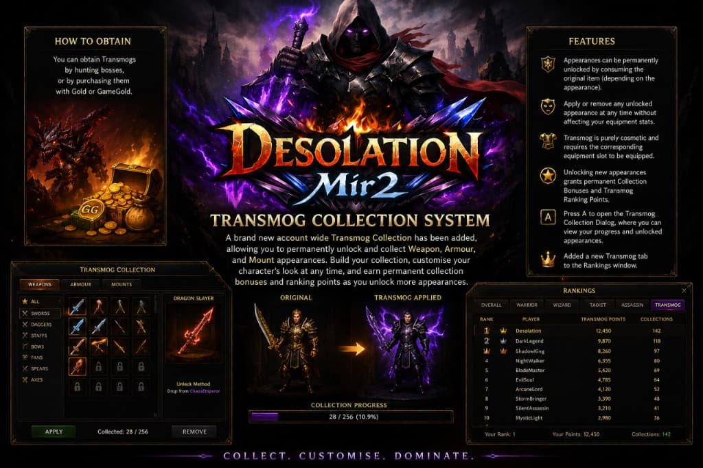 Transmog Collection System